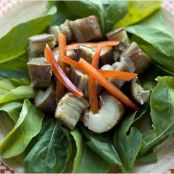 COLD EGGPLANT w/SESAME & SOY DRESSING